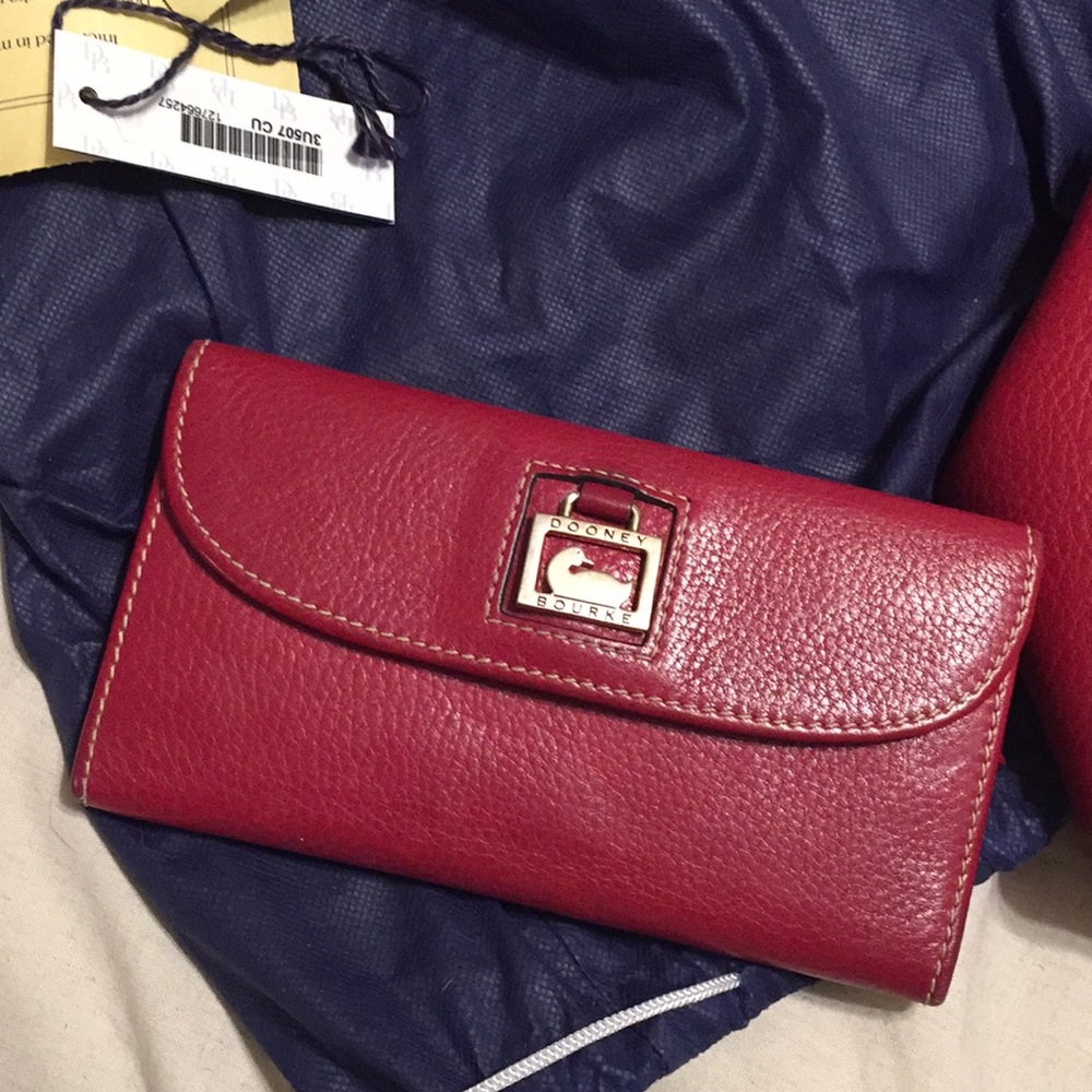 Dooney and Bourke wallet “Crimson”